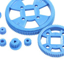 80PcsPlastic DIY Robot Gear Kit Gearbox Motor Gear Set For DIY Car Robot