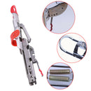 Fishing Rod Holder Automatic Spring Stainless Steel Adjustable Folding Fish Tool