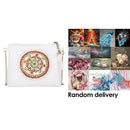 DIY Special Shaped Diamond Painting Leather Crossbody Bags Chain Clutch