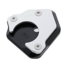 (Black) CNC Sidestand Plate Kickstand Extension Pad for  DUKE125/200/390
