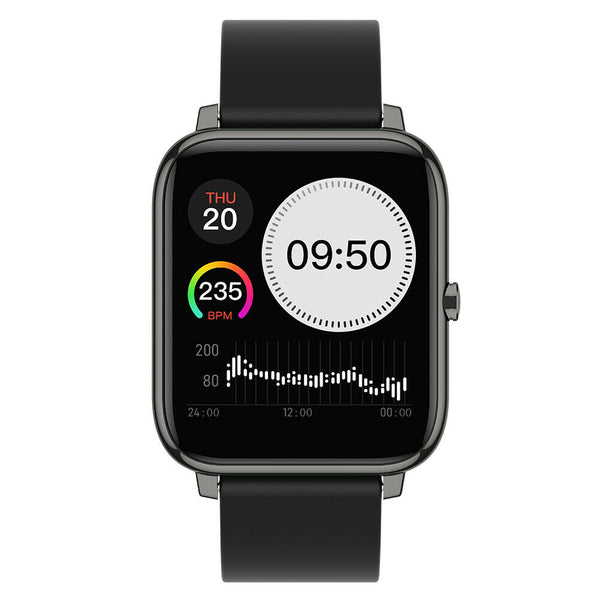 P22 Smart Watch Blood Pressure Heart Rate Monitor Sport Smartwatch (Black)