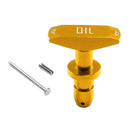 Car Engine Oil Caliper Pull Handle Golden for Ford Mustang GT V8 GT500