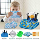 Classic Large Bingo Lotto Game Set Rotary Cage Party W/ Numbers&48 Cards 90 K3D2