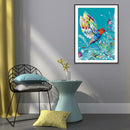 5D DIY Full Drill Square Diamond Painting Bird Embroidery Craft Kit (FL007)