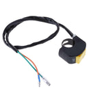 DC 12V 7/8" Motorcycle Handlebar On/Off Switch for LED Headlight Fog Light Lamp
