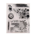 2X Clear TPR Rubber Stamp Cling Seal Scrapbooking Diary Card DIY Decor OVB