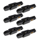6x Offshore Fishing Planer Board Release Clip,Heavy Tension Line Clips Black