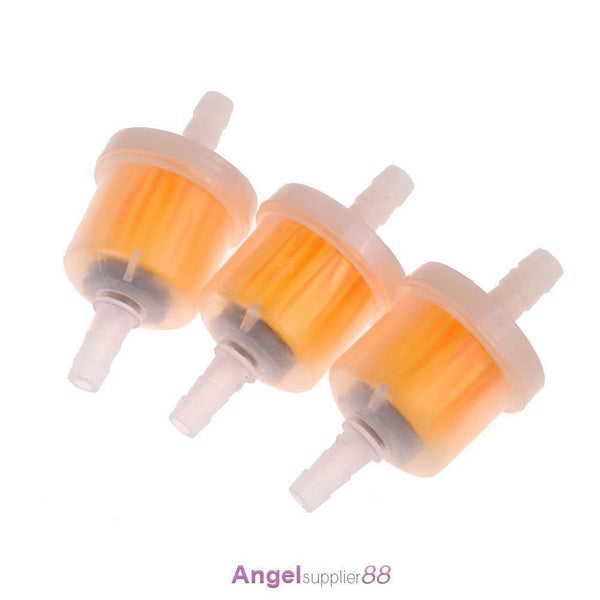 3Pcs Gas Fuel Filter for Motorcycle Moped Scooter Dirt Bike ATV Go Kart