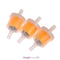 3Pcs Gas Fuel Filter for Motorcycle Moped Scooter Dirt Bike ATV Go Kart