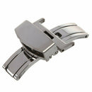 Stainless steel security folding clasp polished for watchband 18mm C6H5
