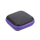 80*80*30mm Square EVA Case Headphone Bluetooth Earphone Cable Storage Box