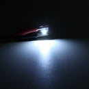 10pcs White B8.5D 5050 Led 1 SMD T5 LED Lamp Car Dashboard instrument Light Bulb