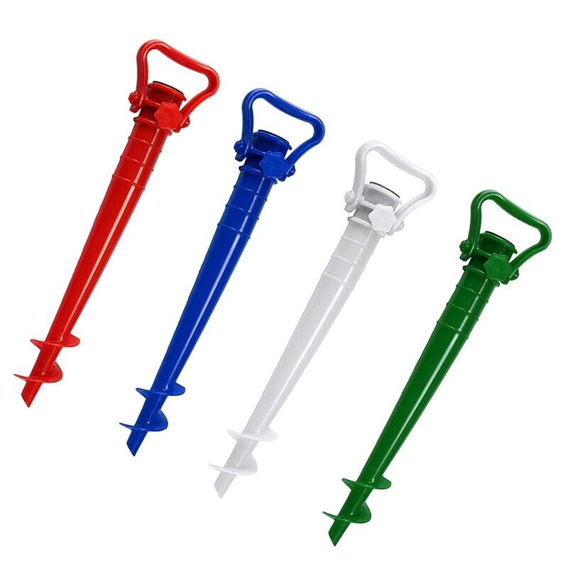 Sun Beach Fishing Parasol Ground Anchor Spike Umbrella Stretch Stand Holder