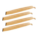 4 Pcs Reptiles Feeder Tweezer Terrarium Clamp Feeding Tongs Tool