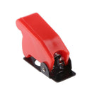 Light Toggle Switch Rocker ONOFF Red Cover Dustproof for Car Truck AT