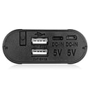 Dual USB LCD Power Bank Battery Charger Holder for 3pcs 18650 Batteries
