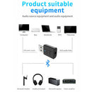 Bluetooth 5.0 Audio Transmitter Receiver USB Adapter Fit For TV PC Car Speaker
