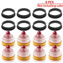 8Pcs Round Shape Mousse Circle Cutter Decorating Tool French Dessert Cake M`US