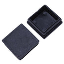 6 pcs Black Closure End Caps Square Tubing Tube Foot Cover 40 x 40 mm