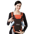 0-24M Breathable Front Facing Baby Carrier Infants Sling Backpack (Orange)