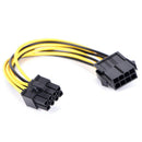 PCI-E 8PIN Male To 8PIN Female PCI Express Power CPU Extension Cable Wiring OZ