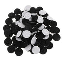 100 Pieces Self Adhesive 30mm Felt Pads Furniture Feet Wood Floor Protector