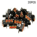 20pcs 5V 0.3 A Mini Size Black SPDT Slide for Small DIY-Power