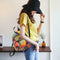 Geometric Print Backpacks Girls Preppy Women Small Shoulder School Bags