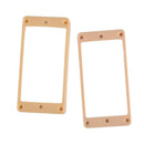 2Pcs Plastic Guitar Humbucker Pickup Mounting Ring Frames For Electric Guitar3C