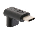 USB C Male to Female Adapter 90Degree Type-C Extension Converter