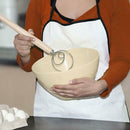 Bread Dough Whisk Mixer Egg Beater Wooden Accessories Tool Home Kitchen