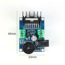 Audio Power Amplifier DC6V to 18V TDA7297 Module Dual Channel 15W+15W Board