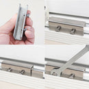 Lock Restrictor Children Security Screen Window Cable Limit Lock Safety Aluminum