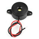 DIY Project DC3-24V Continuous Sound Electronic Alarm Buzzer 23mm 2Pcs E8D7