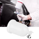 Spray-Gun Pot, 400Ml Plastic Side Feed Plastic Paint Cup Paint Spray-Gun Cu