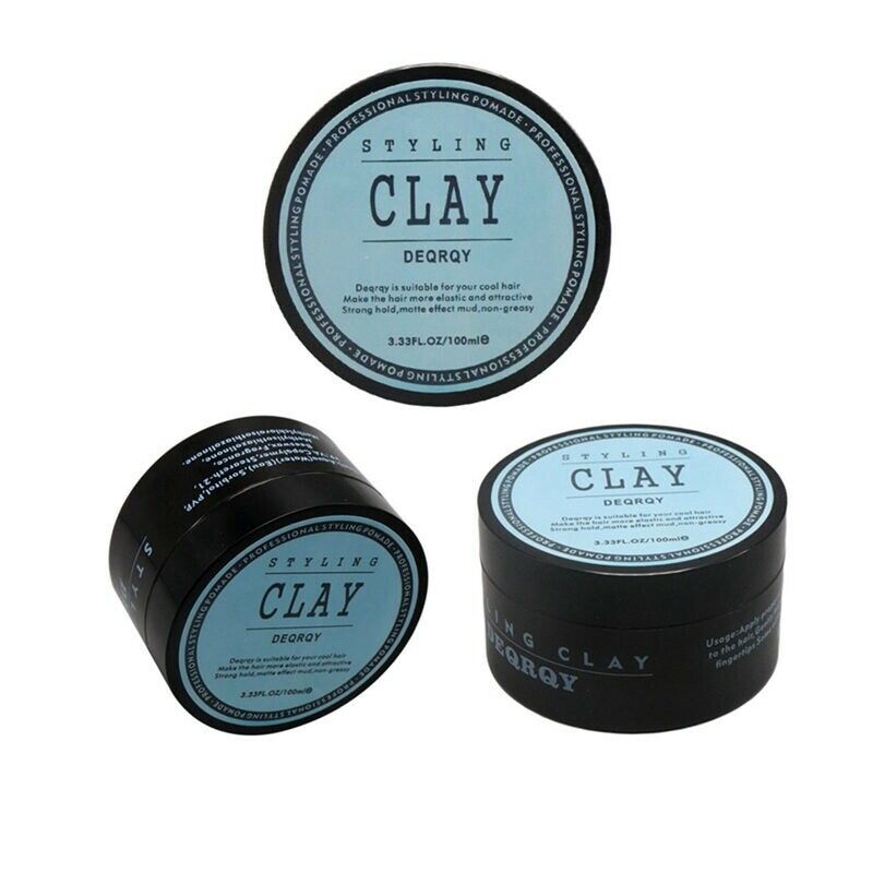 Fashion Matte Finished Hair Styling Clay Daily Use Mens Hair Clay High Stro Z4R5