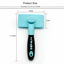 slicker brush for dogs and cats Pet grooming brush - Remove gently hair ent S8I2
