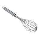 Stainless Steel Whisk 29.5cm Egg Beater For Cooking Rounded Handle DURABLE