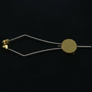 Ceramic Lined Tipped Fly Tying Disc Bobbin Holder Brass Cone Head Ceramic TuY5U6