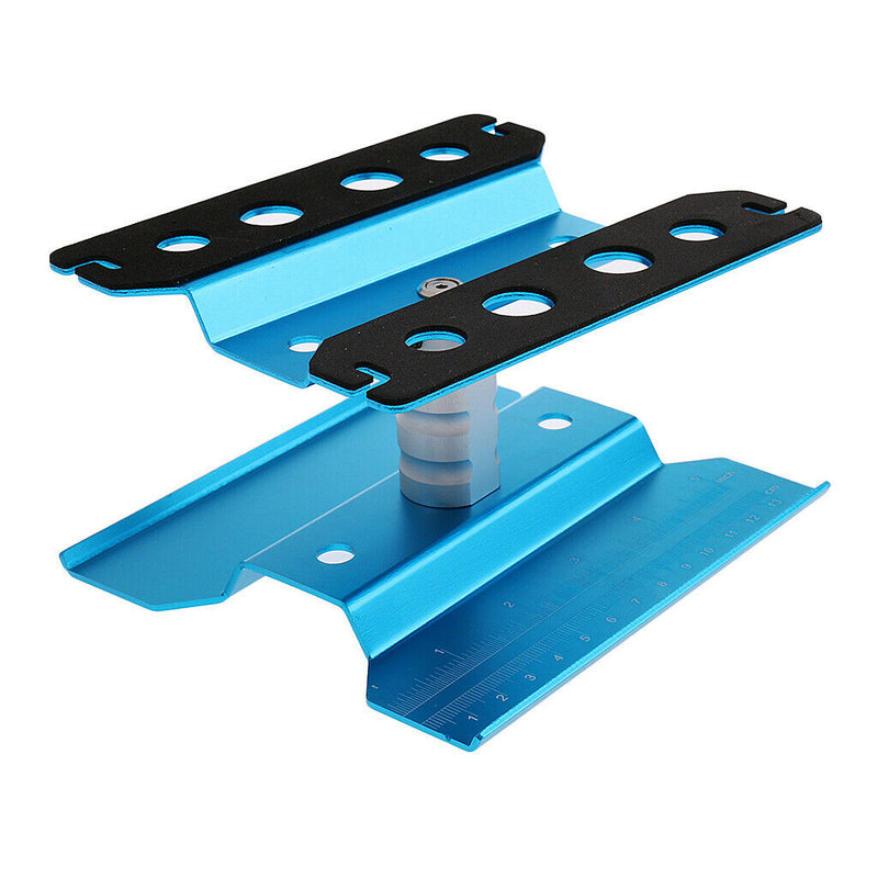 Adjustable RC Car Repair Station Blue Assembly Platform Display Stand for 1/8