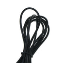Black Silicone Tattoo Clip Cord Wire Cable For Machine Gun Kit Set Supply BX