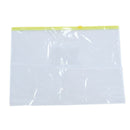 5 Pcs Clear Plastic Water Proof Pen A4 File Paper Zipper Closure Bags