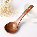 Kitchen Wooden Spoon Bamboo Cooking Utensil Tool Soup Teaspoon Utensil Tools CA