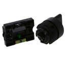 5X(On/Off Two 2 Position Rotary Select Selector Switch 1 NO 10A 600V AC XB2D8F8)