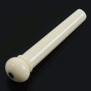 12pcs Ivory Acoustic Guitar ABS Plastic Bridge Pins O6L2