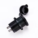 Auto Car Motorcycle Waterproof Cigarette Lighter Socket Power Outlet DC12V