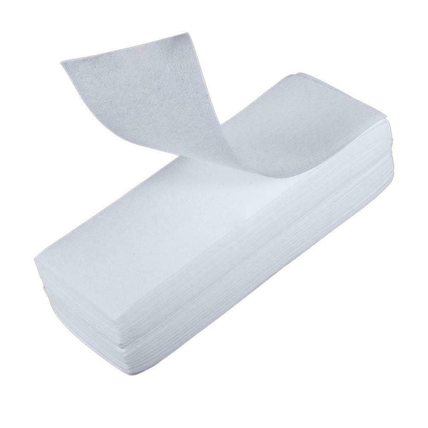100pcs Hair Removal Depilatory Wax Strip Nonwoven Epilator Paper Waxing #JT1