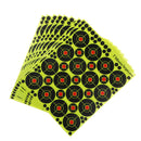 160pcs Shooting Targets 2'' Reactive Splatter Glow Florescent Paper Target