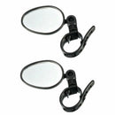 2*Bike Mirror Universal Adjustable Handlebar Bicycle Rear View 360 Degree Rotate