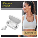 A6S Bluetooth Stereo Handsfree Earphones Call In-Ear Earbud TWS Headset with Mic